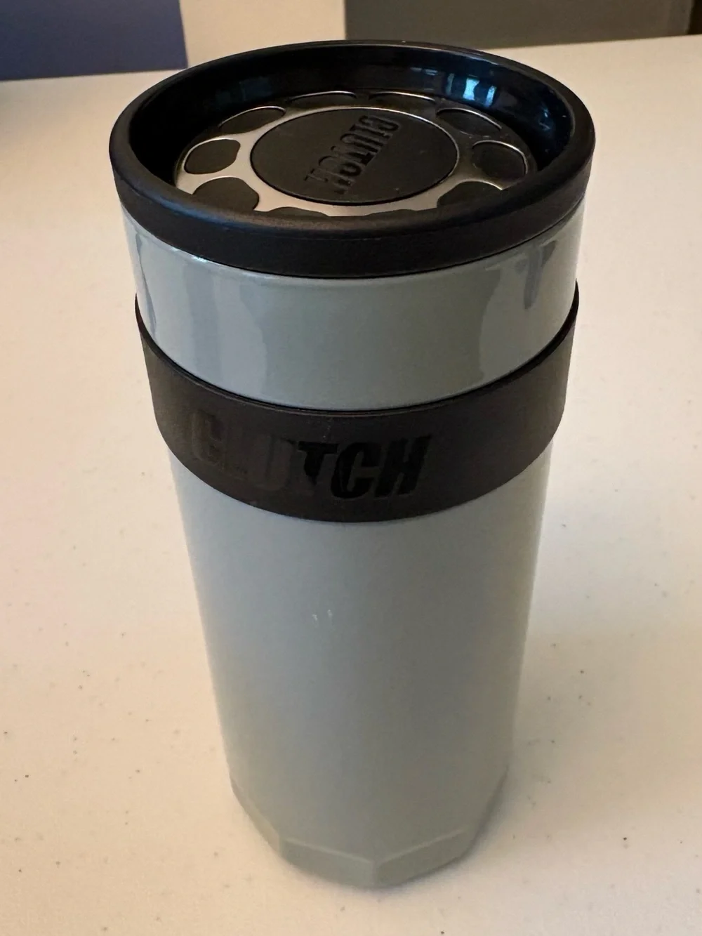 Clutch Gear leakproof tumbler battleship gray UNIQUE OIL FILTER MECHANIC CUP NEW